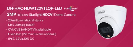 دوربین مداربسته داهوا مدل DH-HAC-HDW1209TLQP-LED