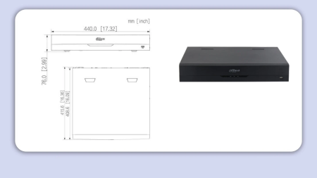 دستگاه ضبط تصویر داهوا مدل NVR5432-EI